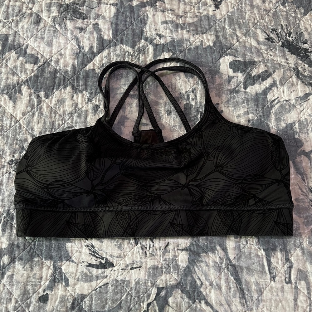 Buffbunny M Jade Mesh Bra in Citrus Black